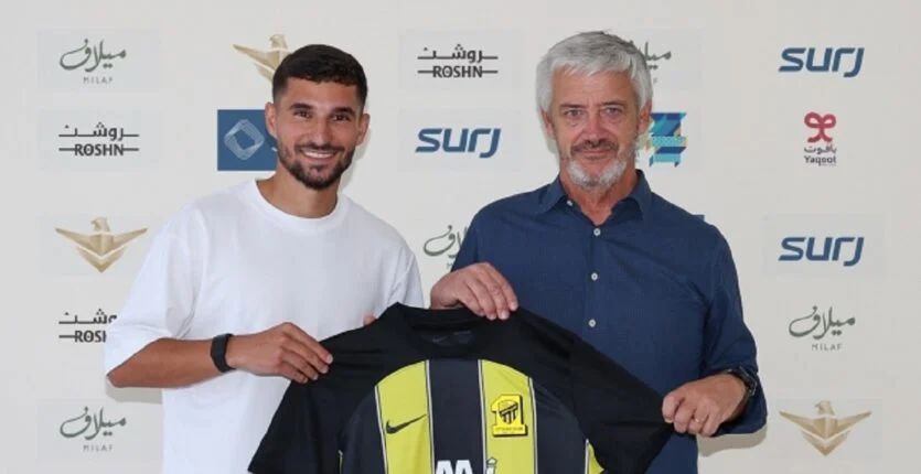 Transfert majeure : Houssem Aouar quitte l’AS Rome pour Al-Ittihad