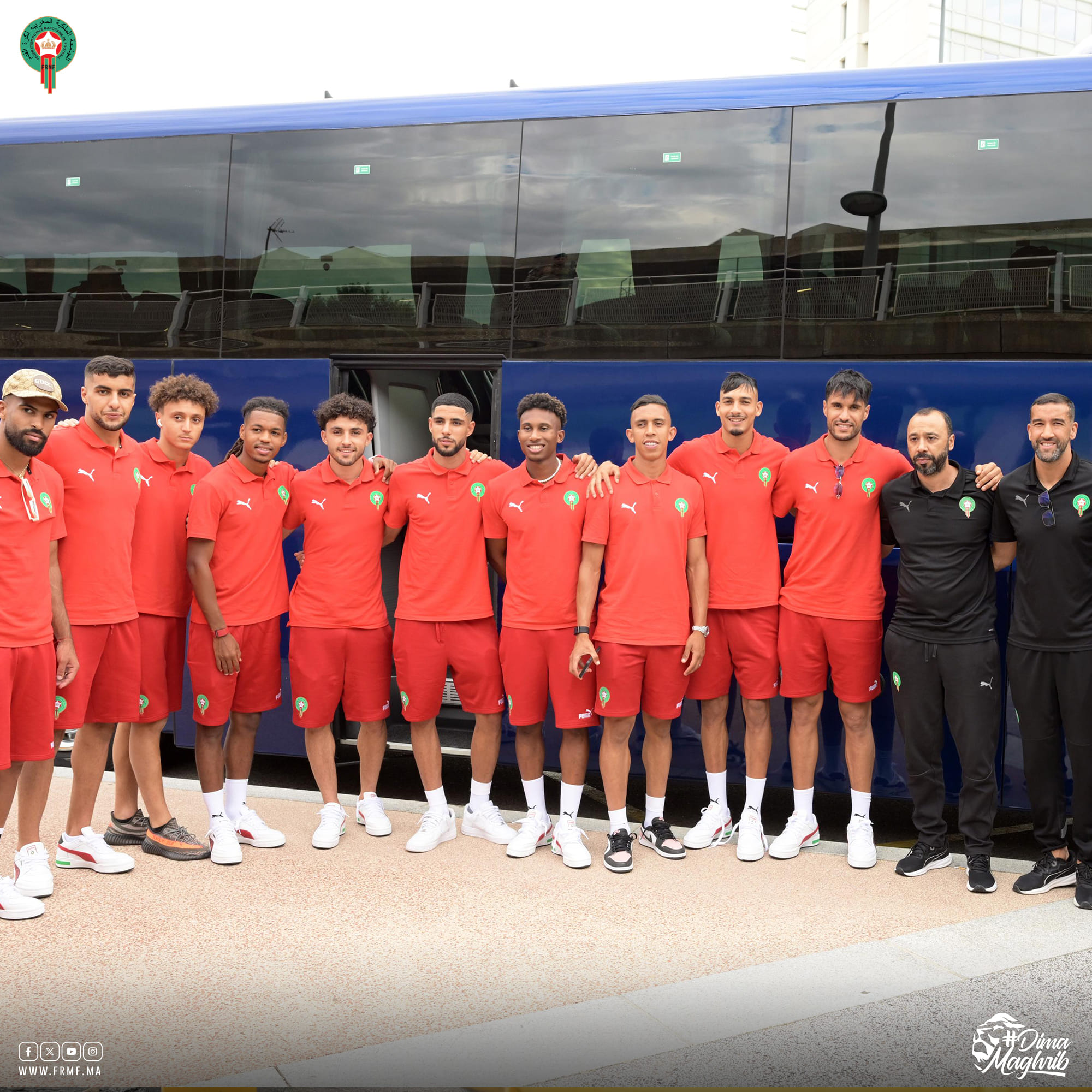 Vidéo : L’équipe U23 du Maroc arrive en France pour préparer les JO de Paris 2024