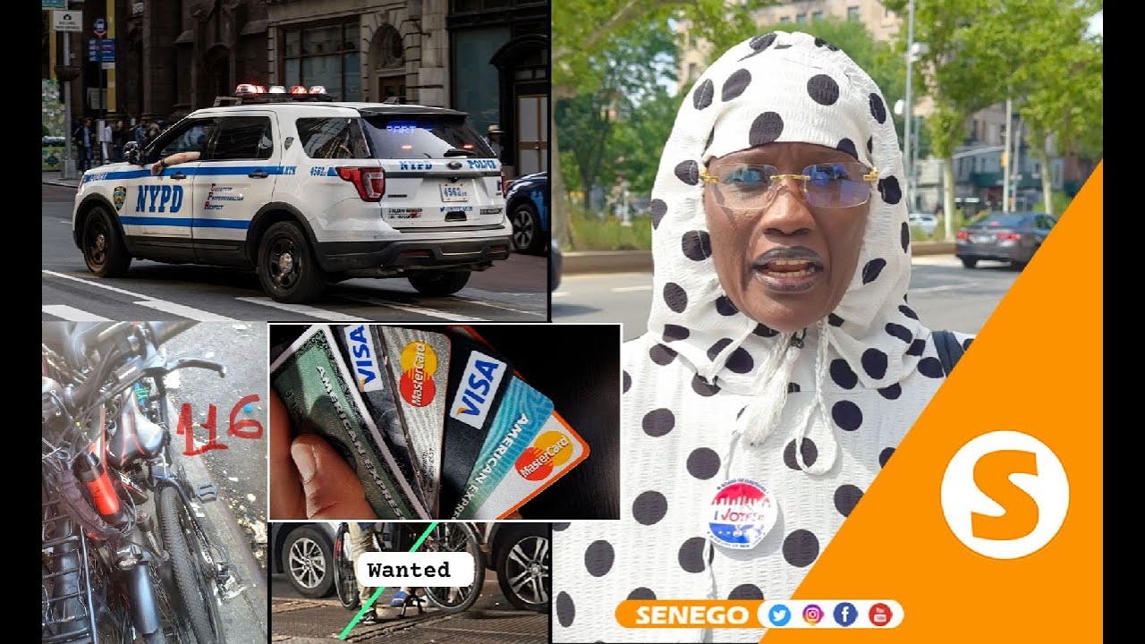USA-Vol cartes crédit, matériel ou vélos : Une Sénégalaise alerte ses compatriotes (Senego TV)
