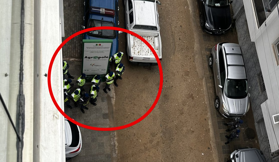 Passation de service tendue aux Agropoles : Des forces de l’ordre déployées en masse (Photo)