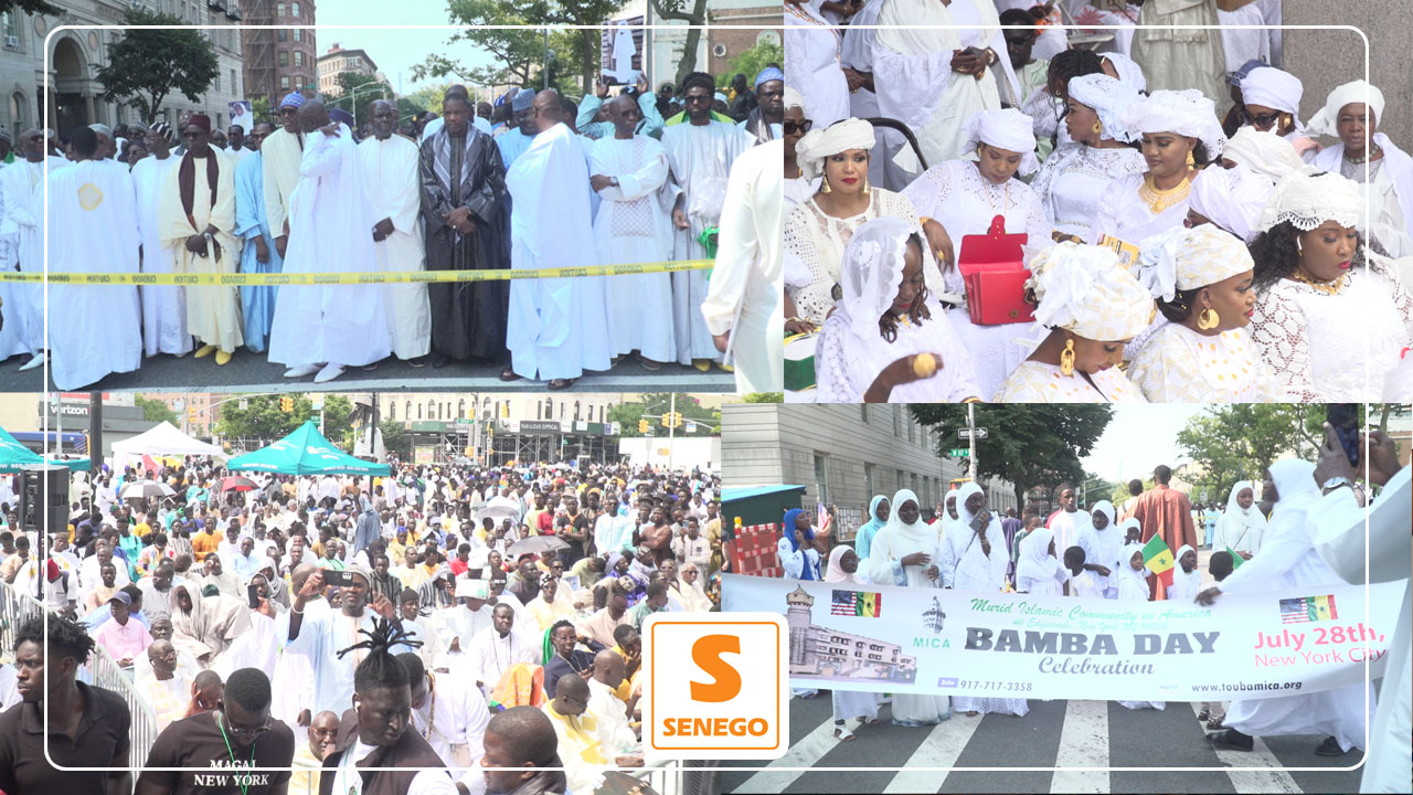 Revivez l’intégralité de la 36e édition du Bamba Day qui a rassemblé la communauté mouride à New York (Senego TV)