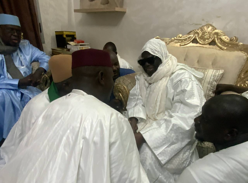 Touba : Le khalife de Pire et Imam Dramé reçus par Serigne Mountakha