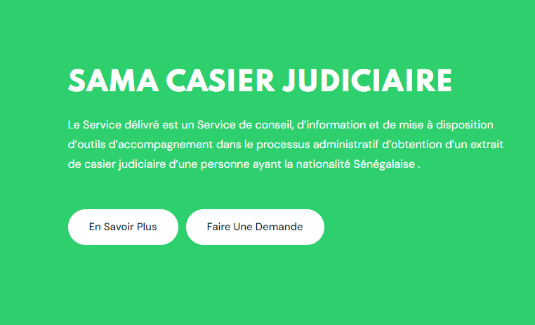 Demande de Casier judiciaire en ligne : Les précisions du ministère de la justice