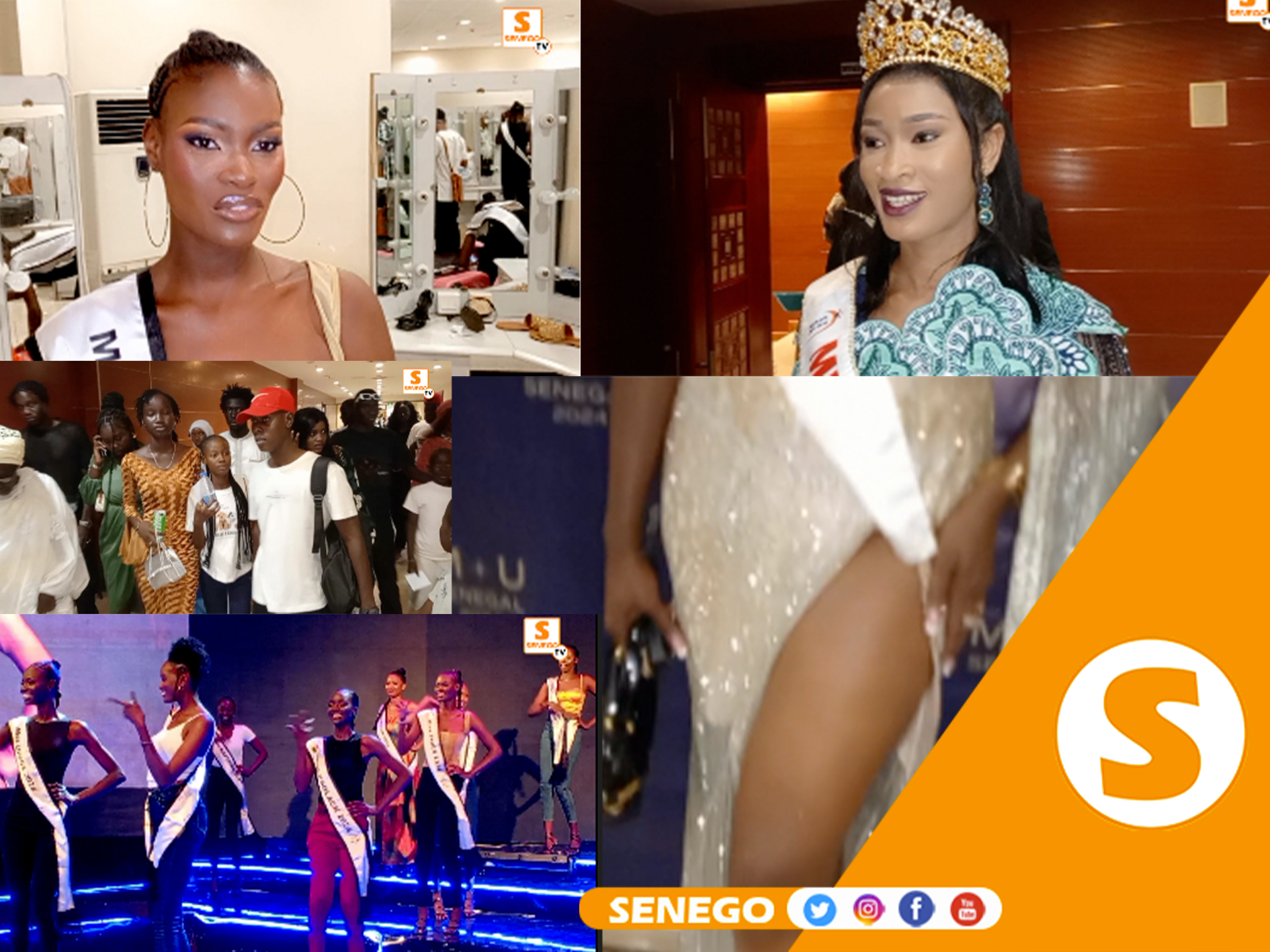 Miss Sénégal 2024 : Revivez le backstage et la répétition avec Dj Boubs (Senego Tv)