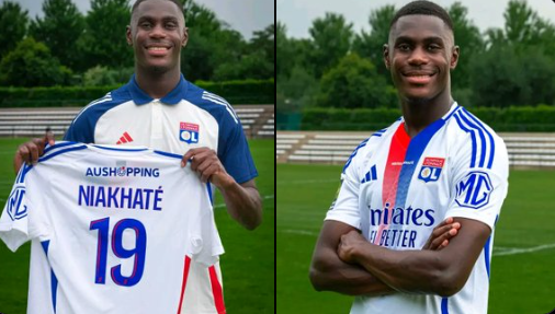 Transfert : Les premières images de Moussa Niakhaté à Lyon