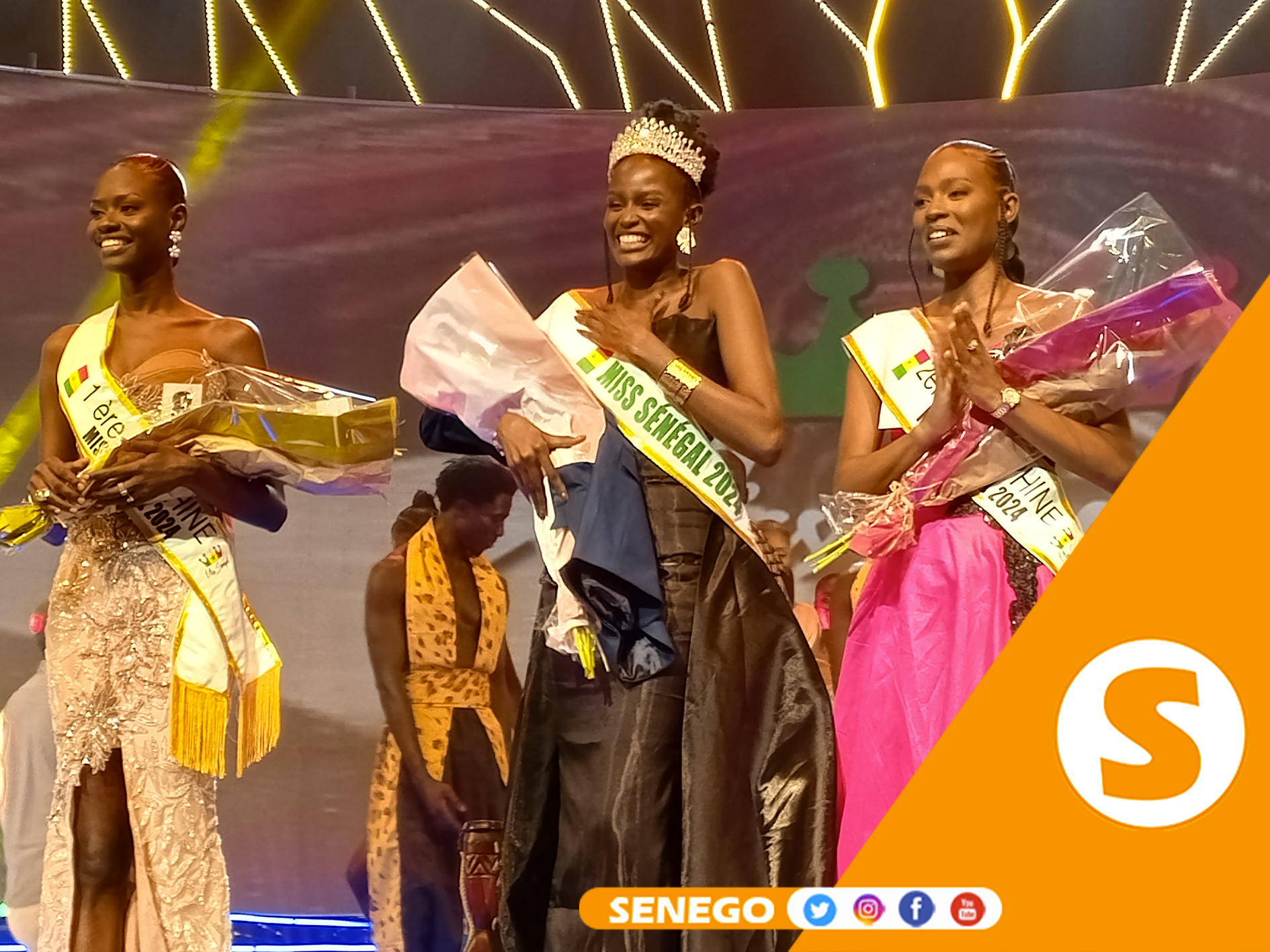 Election Miss Sénégal: Mame Fama Gaye de Fatick remporte la couronne ...