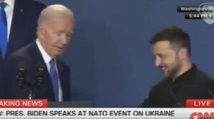 La nouvelle gaffe de Joe Biden qui confond Zelensky avec Poutine lors d’une présentation au sommet de l’OTAN (vidéo)