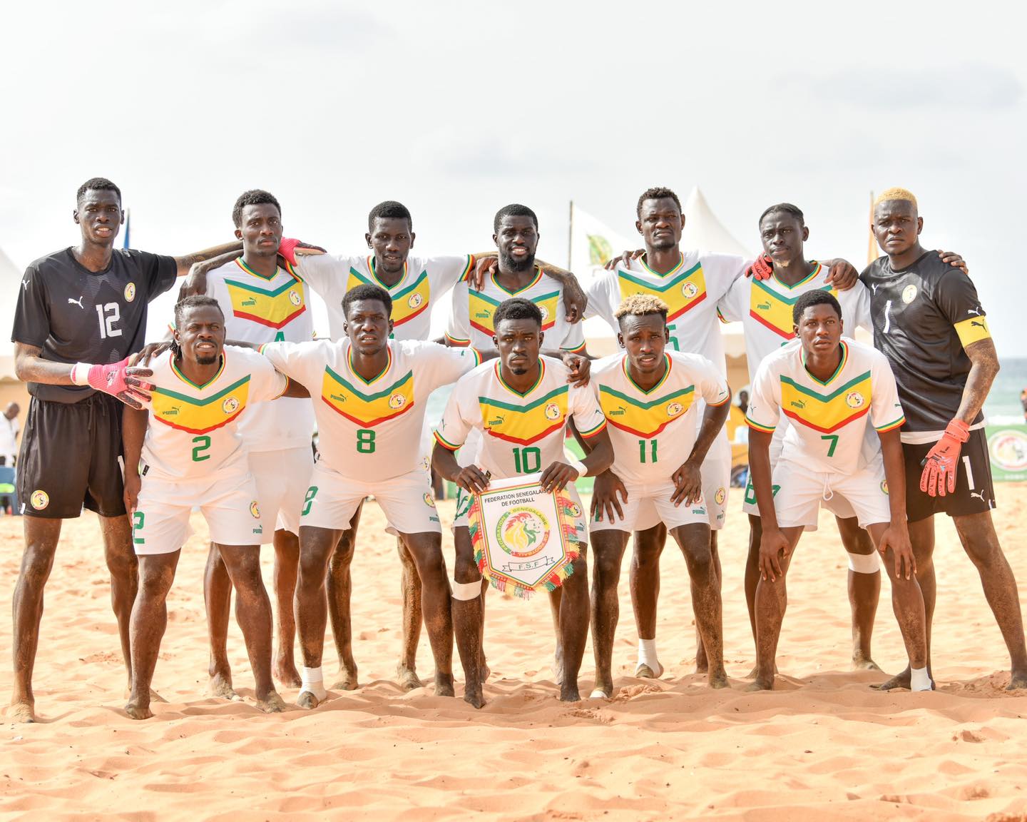 Beach Soccer: Les Lions du Sénégal dominent la Guinée et valident leur ticket pour la Can