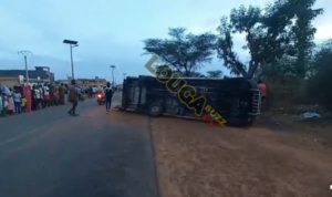 Accident à Louga : 27 blessés dont 1 dans un état grave (vidéo)