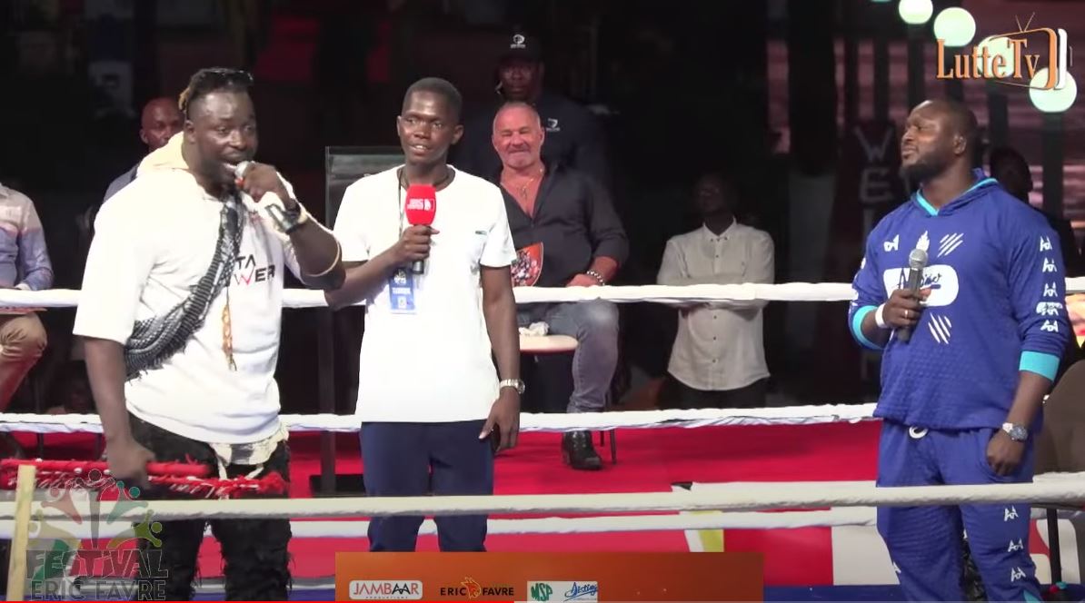 (Vidéo) Lutte: Échange très houleux entre Siteu et Modou Lo sur le Ring: « Douma niékhou niébé wou kène »