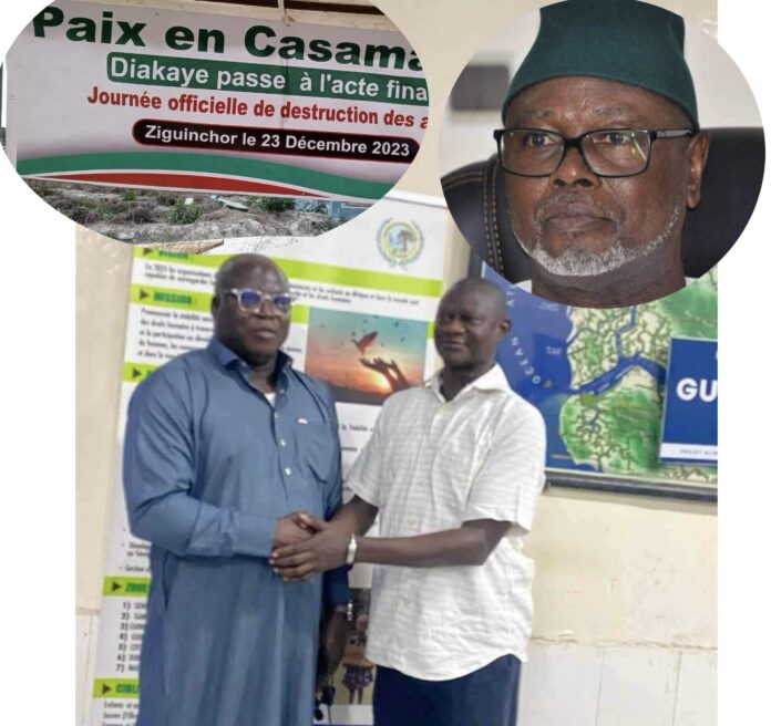 Paix en Casamance : Alioune Tine loue les efforts « discrets » du journaliste Pape Sané…