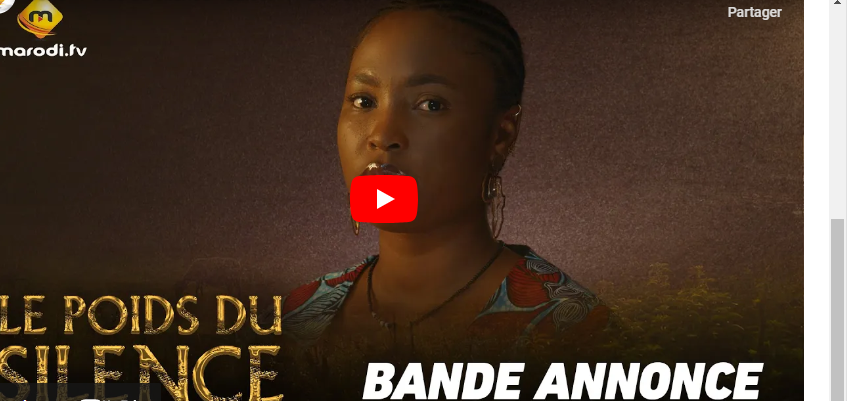 Série – Poids du silence – Saison 1 – La bande annonce (vidéo)