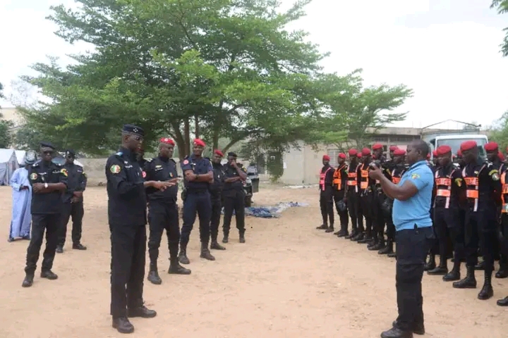 Magal Touba 2024 : Le directeur général de la police nationale  inspecte le dispositif sécuritaire