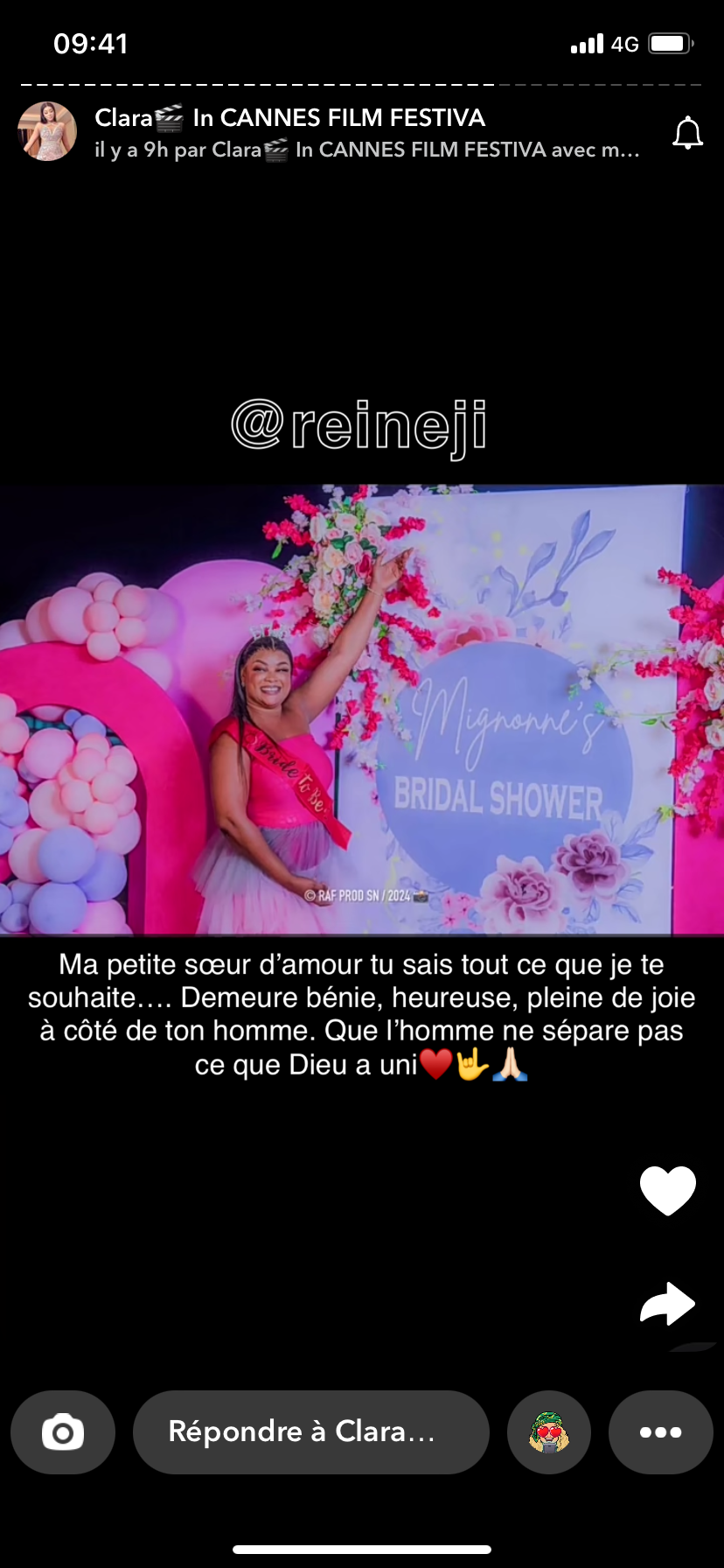 (2) Photos : Le spectaculaire bridal shower de l’actrice Mignonne organisé par Clara Gaye…