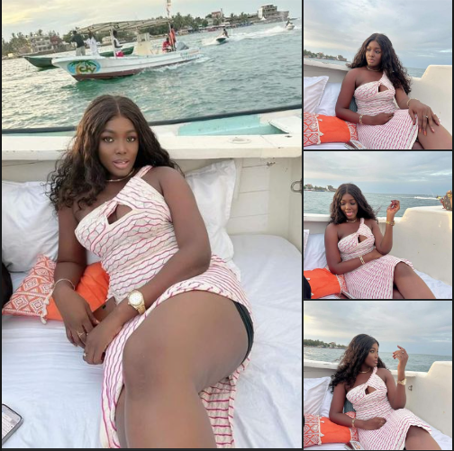 (4 Photos) Mame Fatou de Cœurs Brisés fait sensation en tenue sexy… Découvrez ses clichés