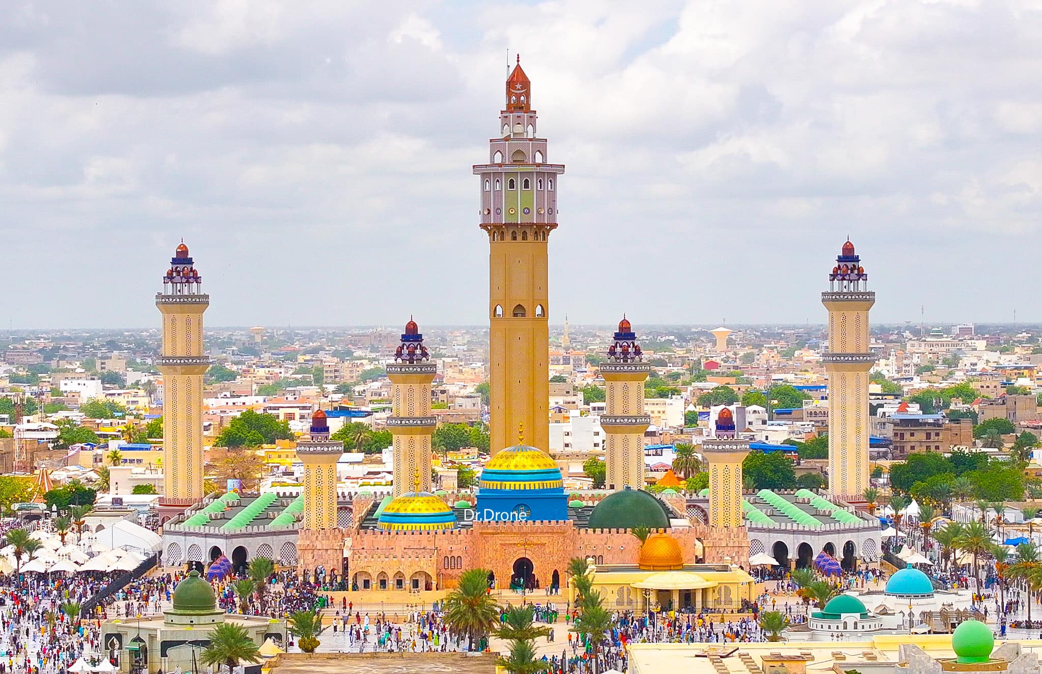 Magal Touba : Prière de vendredi à la grande ( photos)