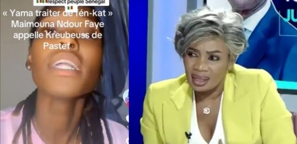 Conflit explosif entre la tiktokeuse ‘Kreubeuss lebou’ et Maimouna Ndour Faye