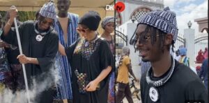 Vidéo: Philippe Ndour méconnaissable en vrai Baye Fall au Magal 2024