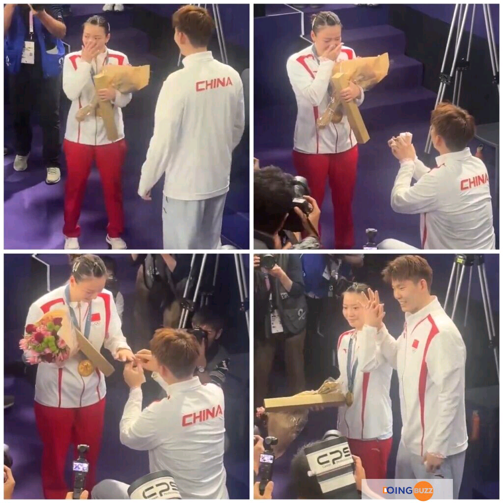Vidéo : une demande en mariage virale aux JO de Paris 2024… Découvrez les critiques et les réactions !