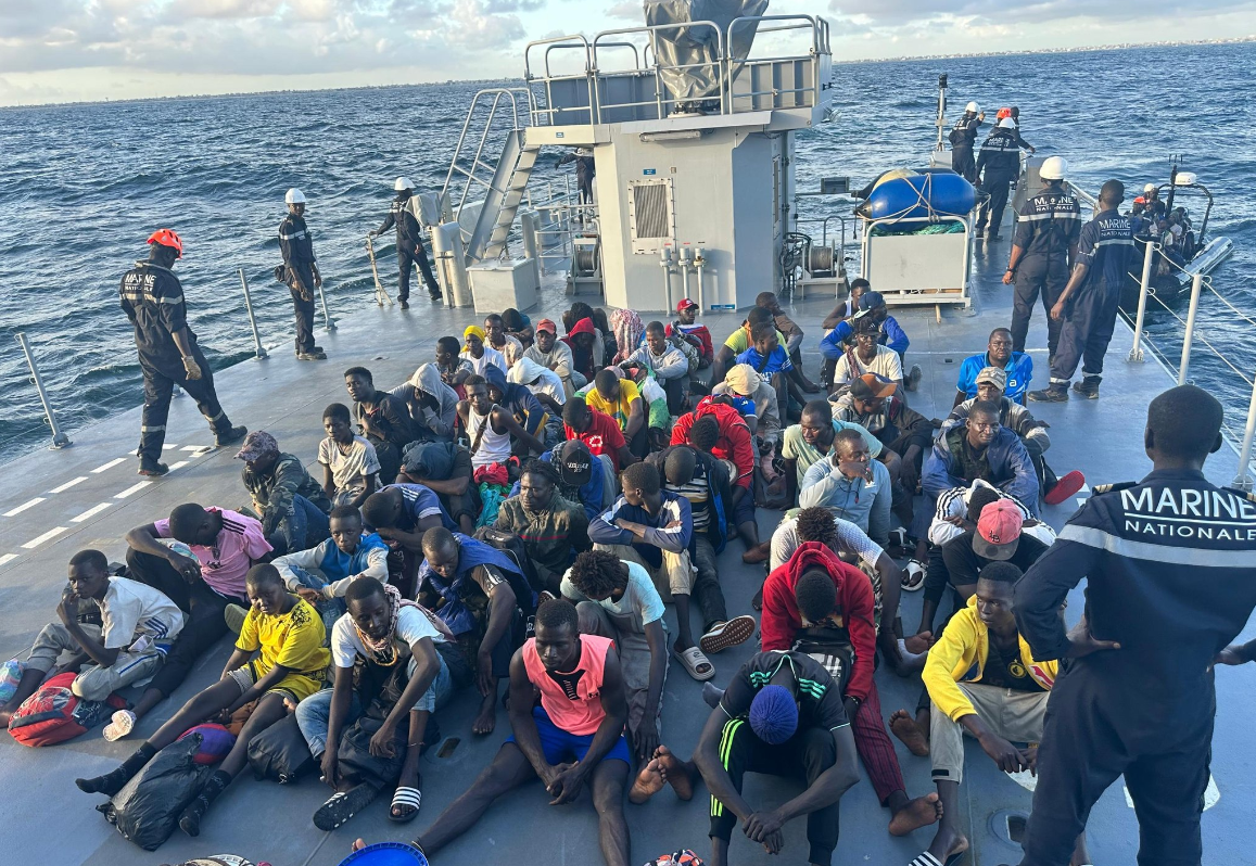 Émigration clandestine : La marine nationale intercepte 76 migrants dont 6 femmes et 7 mineures…