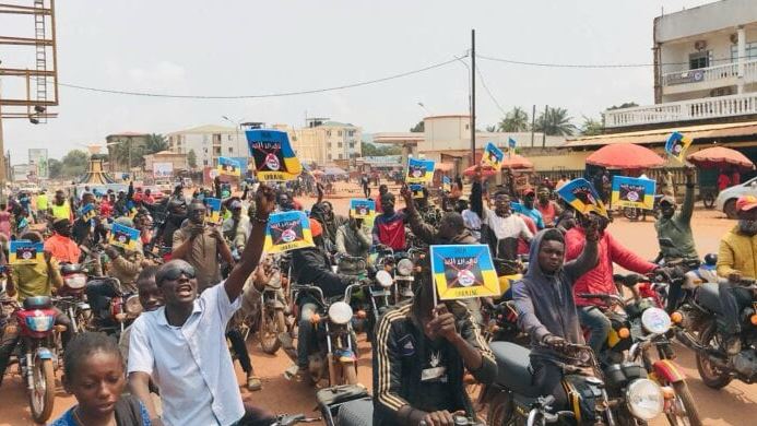 RCA : Une manifestation dispersée devant l’ambassade américaine à Bangui