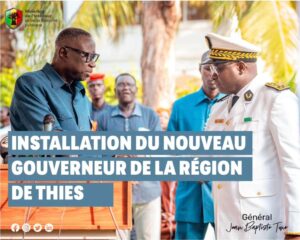 Thiès : Le ministre de l’Intérieur installe le nouveau gouverneur