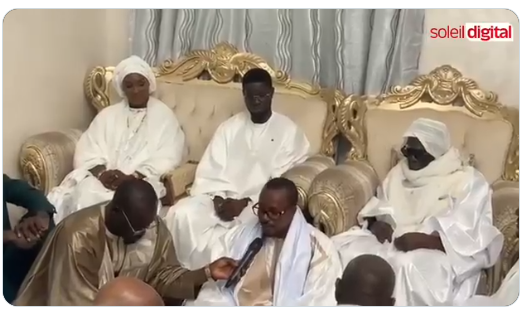 Touba : Le Président Faye et le Khalife Unis pour le Magal, Engagements et Estime Mutuelle