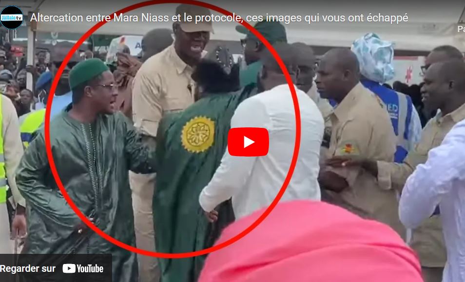 Touba: Mara Niass avec le protocole présidentiel