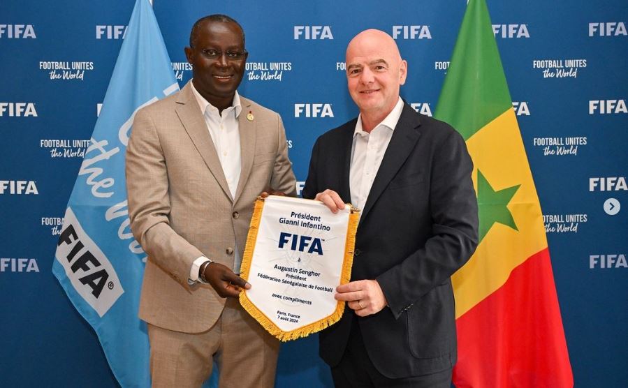 Sénégal – Gianni Infantino: « Le président Augustin Senghor a réalisé tellement de choses à la tête de la FSF »