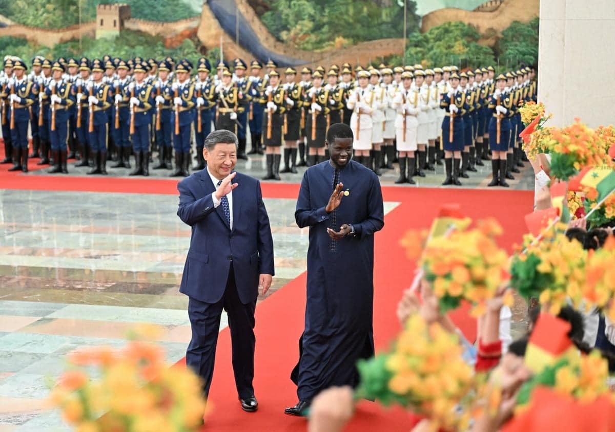 Chine: Le président Bassirou Diomaye Faye reçu par son homologue Xi Jinping (Photos)