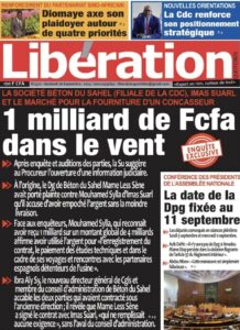 Découvrez les Unes des journaux sénégalais du vendredi 06 septembre 2024