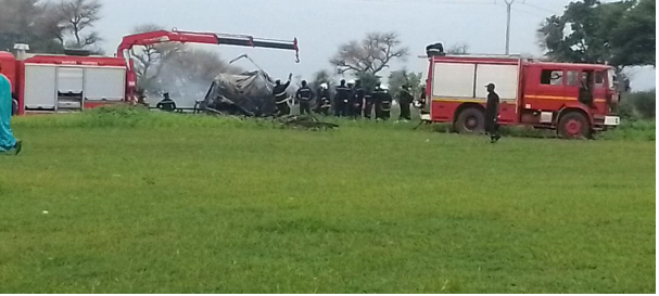 Collision tragique à Bambey : un bus et un camion impliqués