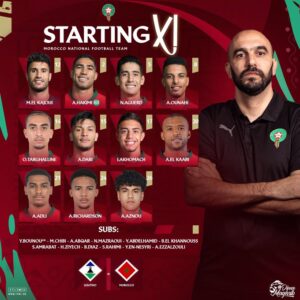 Elim CAN 2025 : Lesotho-Maroc, les compos officielles