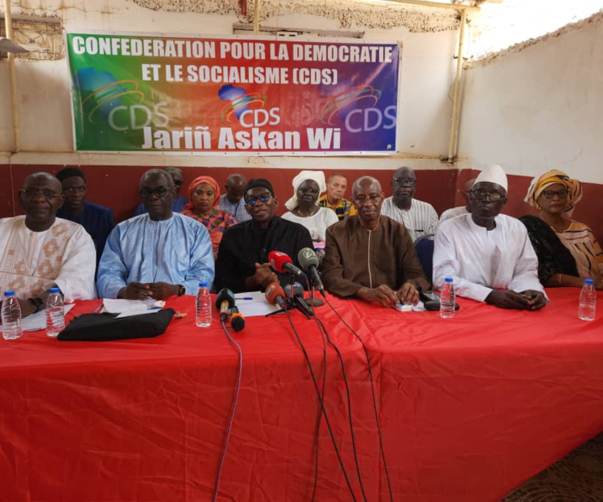 La CDS accuse le nouveau régime de ne pas résoudre les problèmes des Sénégalais
