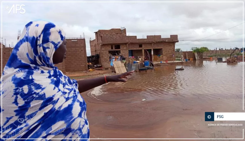 Montée des eaux à Matam : exode forcé des habitants de Gourel Défa