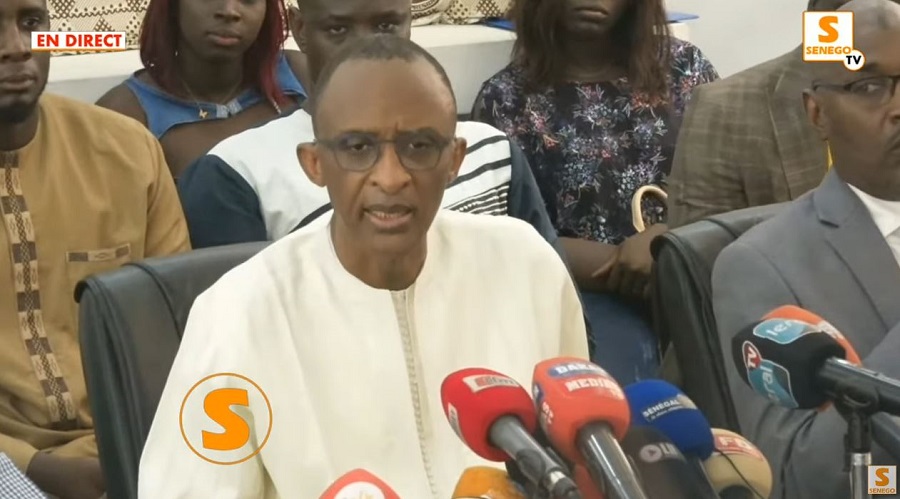 Abdoulaye Seydou Sow : « Il y a des limites à tout. On ne peut pas nous brimer de cette façon comme si… » (Senego-TV)