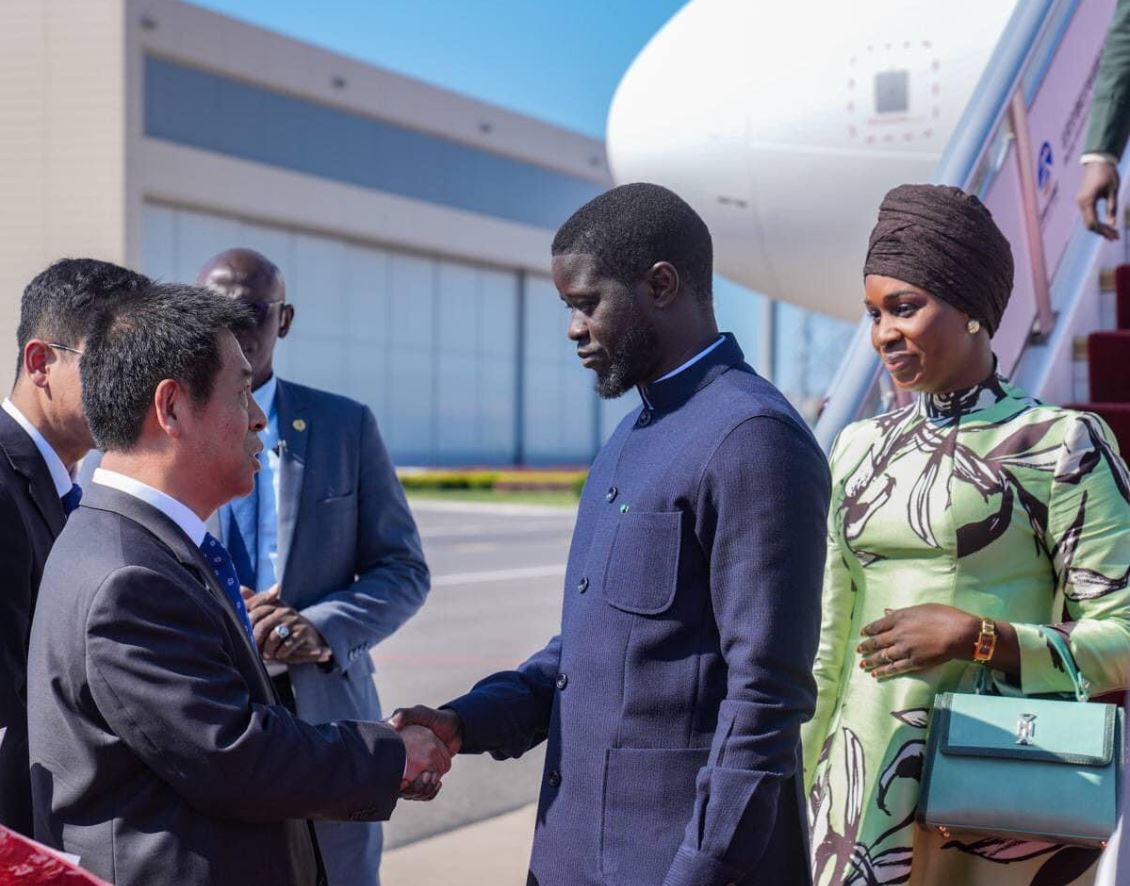 (Vidéo & Photos) Sénégal: Les images de l’arrivée du Président Bassirou Diomaye Faye en Chine