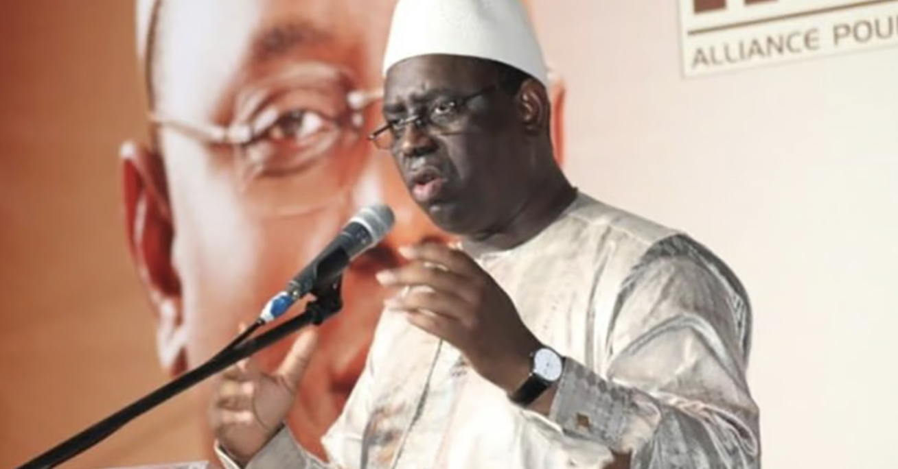 Macky Sall évoque les 1000 milliards Fcfa trouvés dans le compte bancaire d’un dignitaire de l’ancien régime