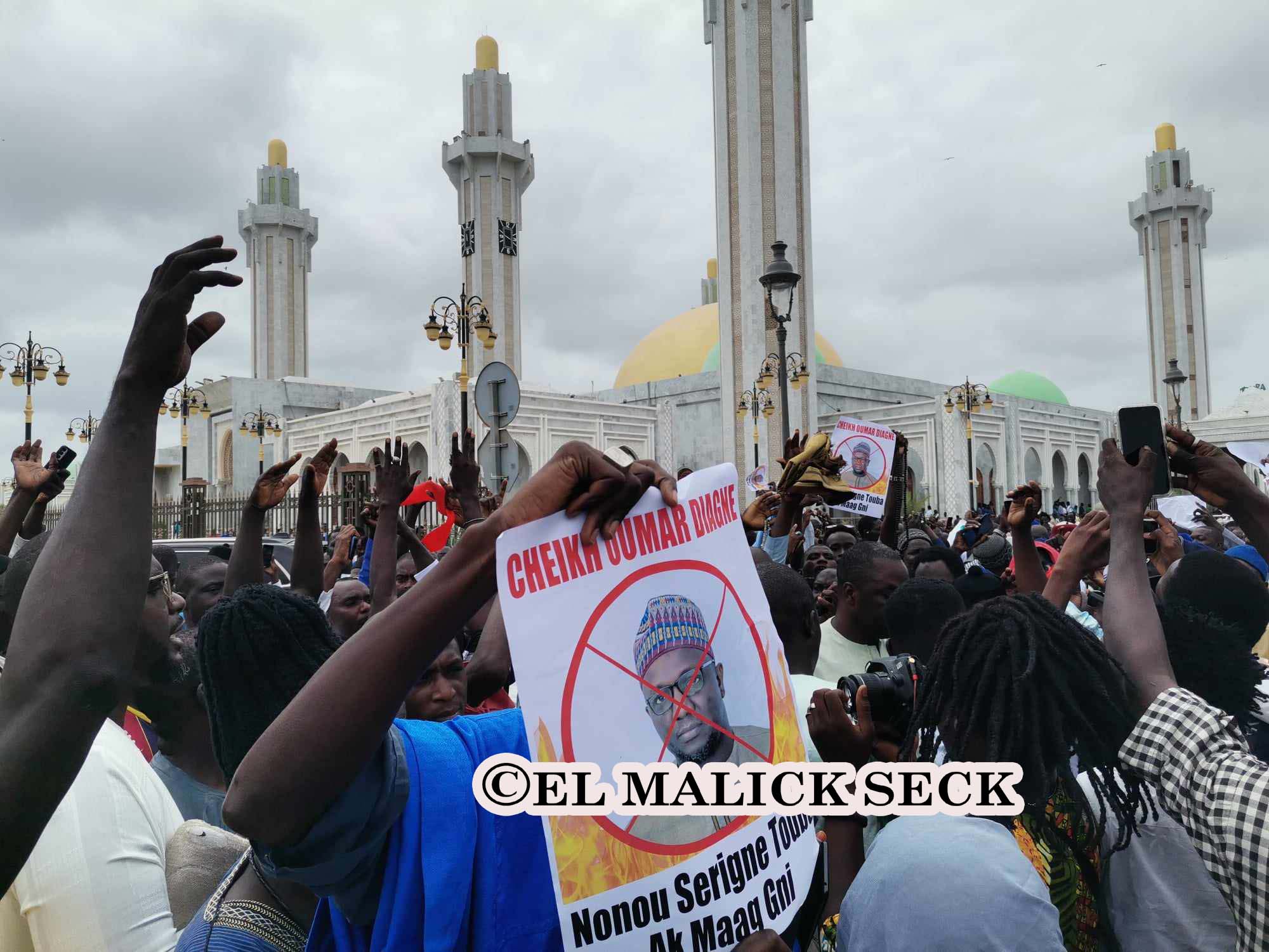 (Photos) – Manif c/ Cheikh Omar Diagne : Serigne Modou Bara Doli déplore l’absence des Mbacké-mbacké