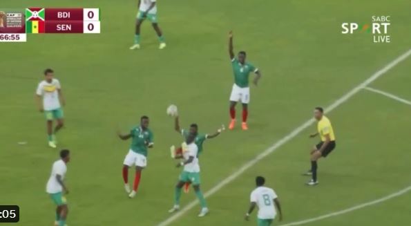 Burundi – Sénégal: Le penalty discutable accordé à Sadio Mané (Vidéo)