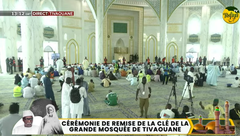 Direct Grande mosquée-Tivaouane : Suivez la cérémonie de remise de la clé… (vidéo)