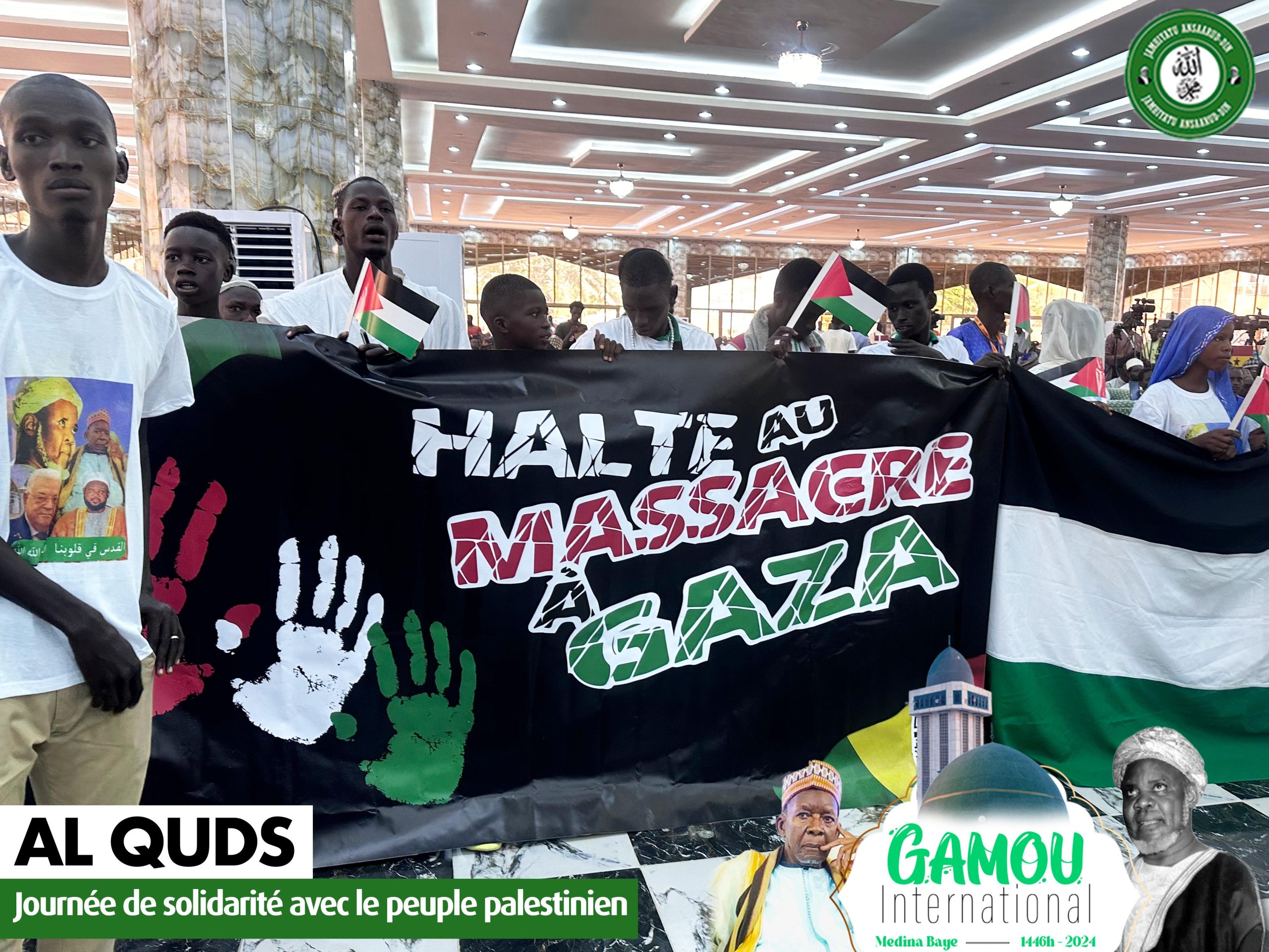 Gamou Medina Baye: Une journée solidaire avec le peuple Palestinien