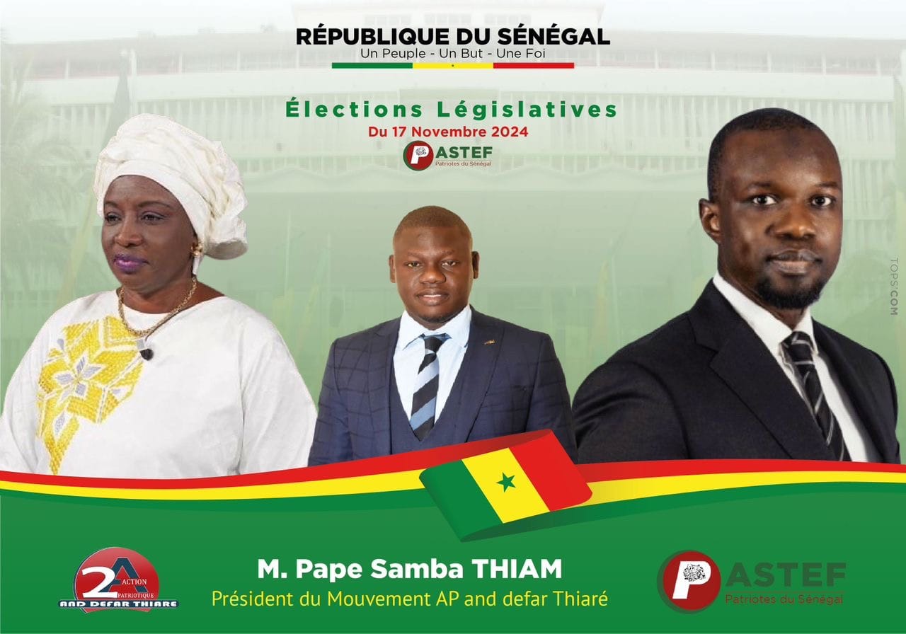 Législatives 2024 : Pape Samba Thiam s’engage dans la Coalition MIMI 2024 en soutien à Ousmane Sonko