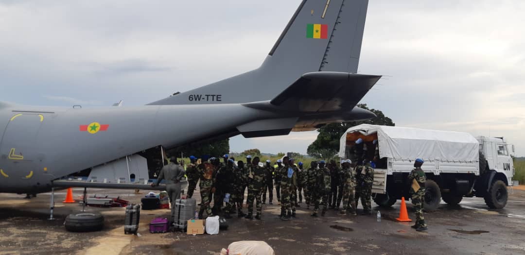 Mission de Soutien : L’armée Sénégalaise renforce ses contingents en Centrafrique (Photos)