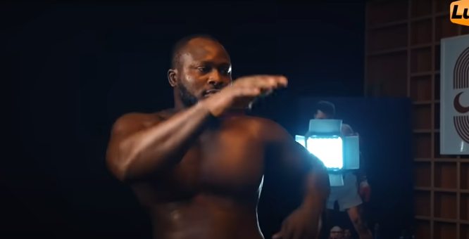 Admirez le shooting de Modou Lo pour son combat contre Siteu