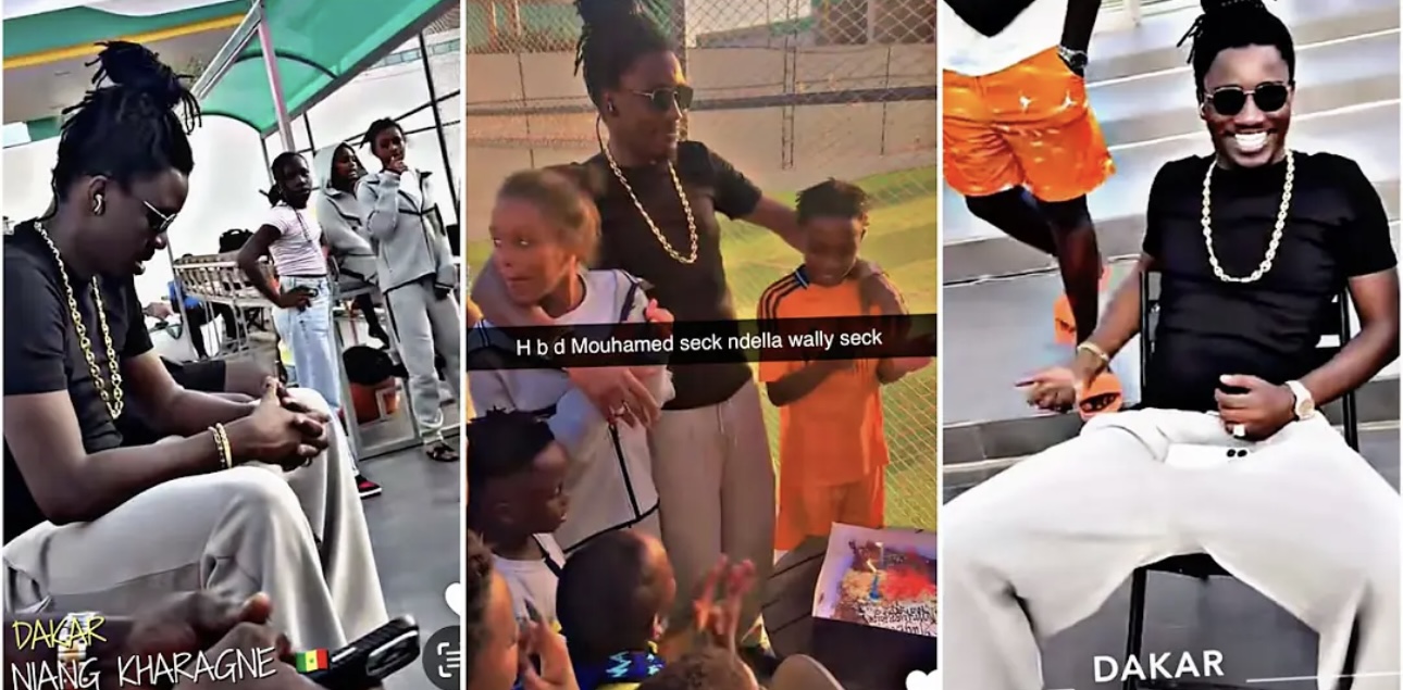 Anniversaire de Ndella et Mouhamed : une surprise musicale de Wally Seck
