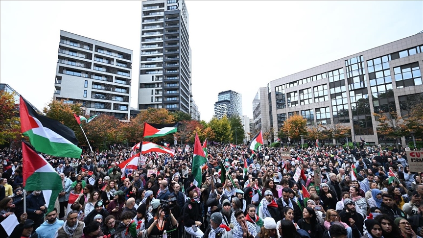 Belgique : Manifestations Massives à Bruxelles Contre l’Agression Israélienne