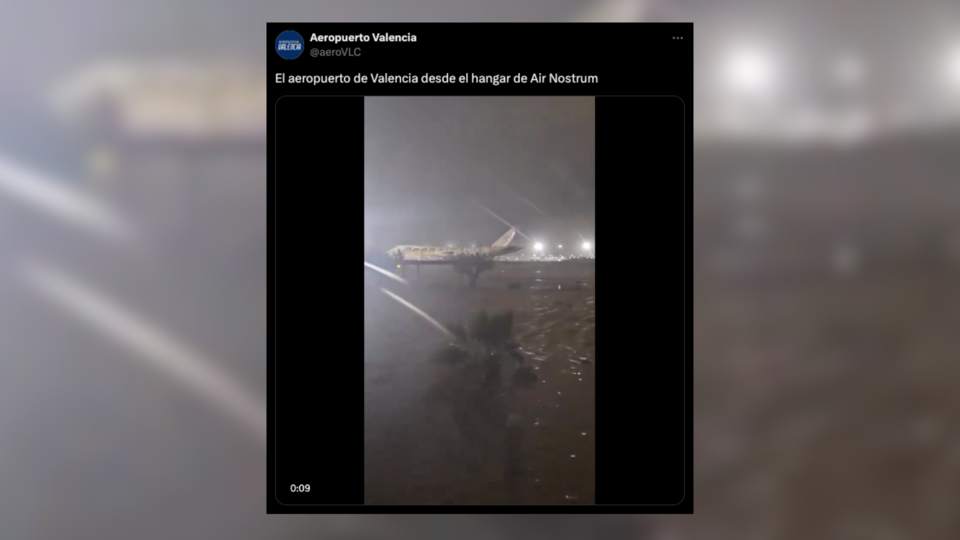 Espagne : Intenses inondations à l’aéroport de Valence causées par des pluies torrentielles