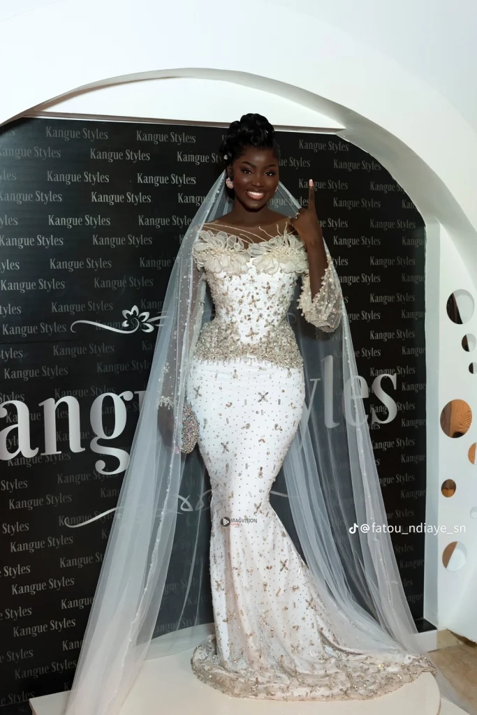 Fatou NDiaye en robe de mariée : shooting, clip ou mariage ?