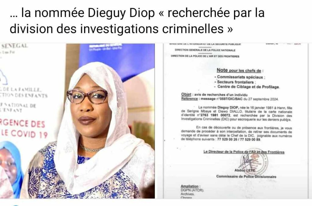 Détournement : Dieguy Diop s’engage à verser 28 millions pour éviter…